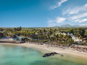 Vue aérienne de l'hôtel Ambre Mauritius