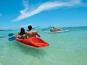 Profitez du lagon turquoise de l'Ambre Mauritius