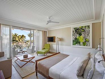 Deluxe Seaview Suite de l'hôtel Heritage Le Telfair 