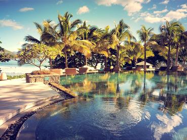 La piscine du Tamarina Hotel Beach Golf & Spa